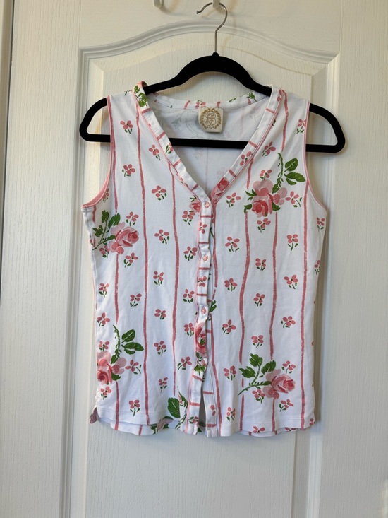 The Beaufort Bonnet Company Other - The Beaufort Bonnet Company Women’s Sleeveless Pajama Top XS Ridgewood Rows